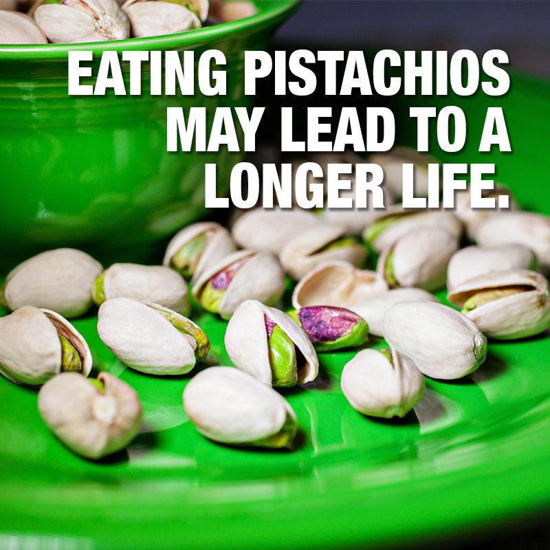 Pistachios in a bowl