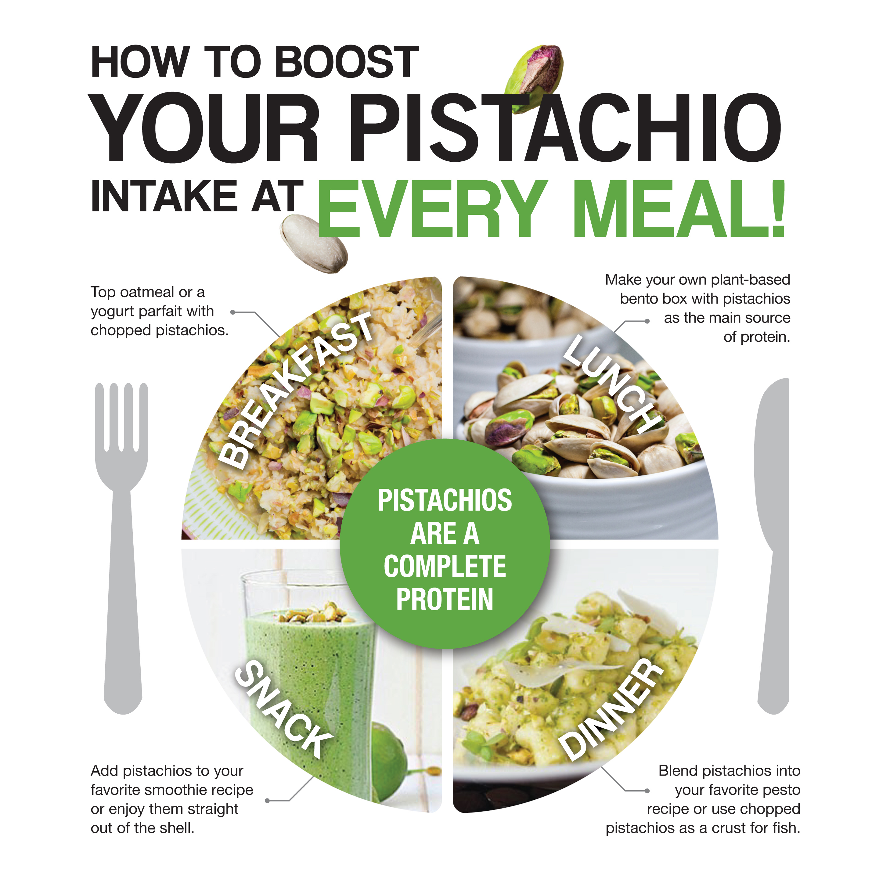 How to boost you pistachio intake at every meal!