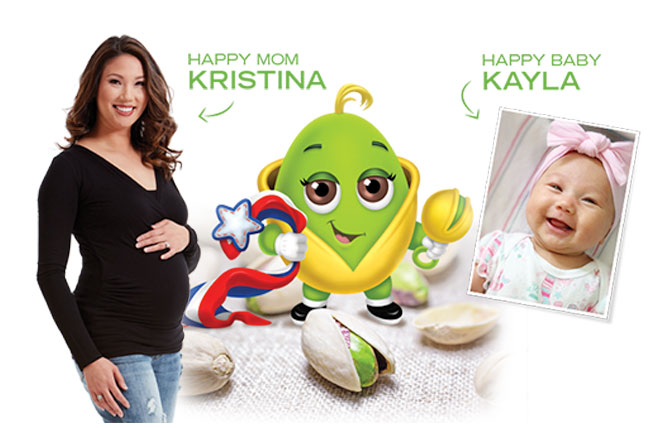 Kristina Kayla and Baby Pistachio